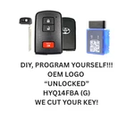 Diy Programming Bundle For Toyota Pruis RAV4 Smart Keyless Fob HYQ14FBA. Fixed Price $104.99.