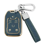 Artapek Key Fob Cover Compatible With Chevy Tahoe Suburban Gmc Standard, Blue. Fixed Price $17.18.