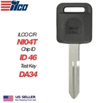 Ilco Transponder Key For Nissan/infiniti NI04T With Philips 46 Chip. Fixed Price $15.90.