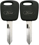 2 Replacement Transponder Chip Ignition Door Key Ford Lincoln Mercury 4C. Fixed Price $43.36.