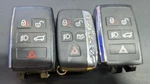 Lot Of 3 Oem Land-rover Smart Key Fob Remotes KOBJXF18A 5 Buttons. Fixed Price $162.00.