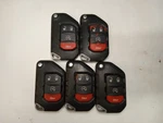 Lot Of 5 Oem Jeep Flip Key Fob Remotes OHT1130261 4 Buttons. Fixed Price $70.00.