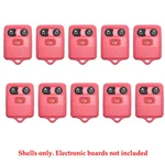 Remote Fob Case Shell 3B Compatible With Ford Rubber Button Pad PINK(10PACK). Fixed Price $24.99.