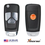 Xhorse Universal Wireless Flip Remote Key 3 Buttons For Audi Type XNAU01EN. Fixed Price $24.00.