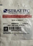 Strattec 692933 Key Gm Cad Grv. Fixed Price $24.00.