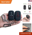 Elegant Silicone Key Fob Covers For Honda 5-BUTTON Design, Night-glow Accents. Fixed Price $17.99.
