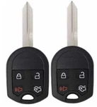 X2 4 Button Remote Head Key Sa 80 Bit Chip Ford Lincoln Mercury 2000 - 2017. Fixed Price $29.99.