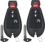 Key Fob Replacement Compatible With 2013-2021 Dodge Ram 1500 2013-2018 Black. Fixed Price $43.18.