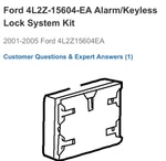 Alarm Keyless Lock System Kit Ford 2001-2005 P4L2Z 15604 Ea. Fixed Price $120.00.