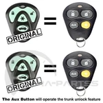2 New Replacement Avital Button Keyless Remote Car Fob For EZSDEI474S. Fixed Price $47.95.