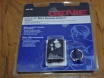 Genie GMI-3BL Intellicode Mini Remote Control 3-BUTTON Garage Door Opener. Fixed Price $34.99.