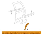Gm Oem Exterior-rear-wheel Well Fender Flare Molding Right 15829685. Fixed Price $40.54.