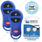 Replacement For 2001-2005 Chrysler Pt Cruiser 99-05 Voyager Remote Navy Fob. Fixed Price $24.95.