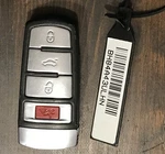 Oem 2008-2013 Volkswagen Vw Passat Remote Alarm Fob. No Blade. Key 4 Button. Fixed Price $25.00.