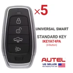 5X Autel Universal Smart Standard Button IKEYAT4PA. Fixed Price $114.75.