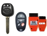 Toyota Avalon Solara 2004-08 Chip Key 44D Dot Remote GQ43VT20T Programmer A+. Fixed Price $44.99.