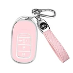 Qbuc For Honda Fob Cover With Keychain,car Case Protector Compatible .... Fixed Price $27.66.