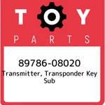 89786-08020 Toyota Transmitter, Transponder Key Sub 8978608020, New Genuine Oem. Fixed Price $102.47.