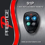 New Prestige 91P 1-WAY 4-BUTTON Remote Control H50T43 H5OT43 APS45C APS45N. Fixed Price $39.99.