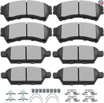 Ceramic Pads Kits,scitoo 8PCS Brakes Set Fit 2006-2012 Ford. Fixed Price $105.60.