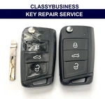 Volkswagen Golf MK7 Tiguan 2016 2017 2018 2019 3 Button Key Fob Repair Refurbish. Fixed Price $47.09.