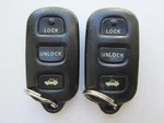 2 X Oem Toyota Camry Solara Keyless Remote Entry Fob Alarm GQ43VT14T /worn. Fixed Price $17.95.