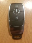 Used Mercedes Benz 2 Button Keyless Car Working Order (ref 444/5). Fixed Price $34.03.
