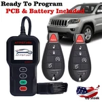 New Replacement Tool Remote Key Fob Kit For 2008-2013 Jeep Grand Cherokee. Fixed Price $95.99.
