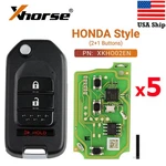 5 Xhorse XKHO02EN For Honda Remote Key 3 Buttons Tool Max /VVDI2. Fixed Price $38.95.