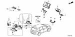 Genuine Honda Fob Assembly Entry Key 72147-T0A-A11. Fixed Price $148.34.