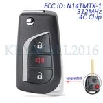 N14TMTX-1 Remote Key Fob For Lexus RX300 1999 2000 2001 2002 2003 2004 312MHZ. Fixed Price $22.23.