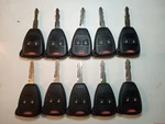 Lot Of 10 Oem Jeep Head Key Fob Remotes OHT692713AA Buttons. Fixed Price $100.00.