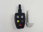 For Parts Only Original Volvo V50 S40 05-11 Smart Key Less Entry Remote Alarm Oe. Fixed Price $59.99.