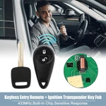 433MHZ Keyless Entry Remote Ignition Transponder Fob Subaru Forester. Fixed Price $25.29.