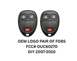 Oem Chevy Gm Remote Keyless Entry Fob 22936099 OUC60221. Fixed Price $22.00.