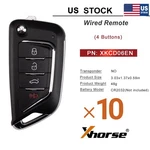 10X Xhorse Universal Wire Remote Key For Kai.dlk Flip 4 Buttons XKCD06EN Max. Fixed Price $83.95.