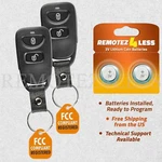 Remote For 2007 2008 2009 2010 2011 2012 Hyundai Santa Fe Entry Key Fob. Fixed Price $23.95.