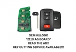Oem 2015-21 Toyota Tacoma 4RUNNER Highlander Tundra Smart Key HYQ14FBA Ag Board. Fixed Price $59.99.