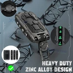 Gunmetal Mech Luminous Smart Key Fob Skin Shell Chain For Mazda MX-30 MX-5 Miata. Fixed Price $24.49.