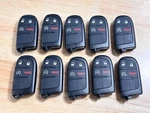 Lot Of 10 Jeep Oem Smart Keys 2ADPXF17PE Remote Fobs 4 Button. Fixed Price $290.00.