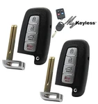 New Hyundai Replacement Smartkey Fob Remote Combo + Uncut Emergency Blade X2. Fixed Price $182.00.