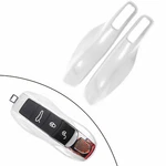 Remote Smart Key White Holder Glossy Cover Case For Porsche Cayenne 2011-2018. Fixed Price $11.89.