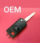 Oem Uncut Mazda Flip Key Remote 4B Trunk - KPU41788 Worn Condition. Fixed Price $33.29.