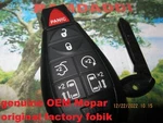 Mint! 100% Oem Unlocked 08/16 Town & Country 56046708 Key Fobik Remote. Fixed Price $54.95.