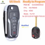 Upgraded Flip Remote 2012-2018 Ford Focus Keyless Entry Alarm Fob. Fixed Price $19.87.