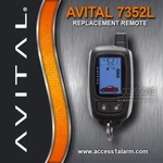 Avital 7352L 2-WAY Lcd Replacement Remote Control For The 3300 System. Fixed Price $139.99.