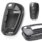 Real Carbon Fiber Remote Key Cover Shell Case For Audi A3 A4 A6 Tt R8. Fixed Price $30.64.