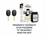 Diy Bundle Pair For 2014-2017 Toyota Camry HYQ12BDM Includes Programmer!!. Fixed Price $139.00.