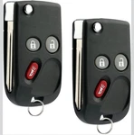 2 Remote Replacement Fits Cadillac Chevrolet Gmc Key Fob Control 3BTN LHJ011... Fixed Price $18.04.