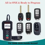 Replacement Remote Key Fob And Tool Kit Smart 2008-2025 Honda Accord Program. Fixed Price $124.20.